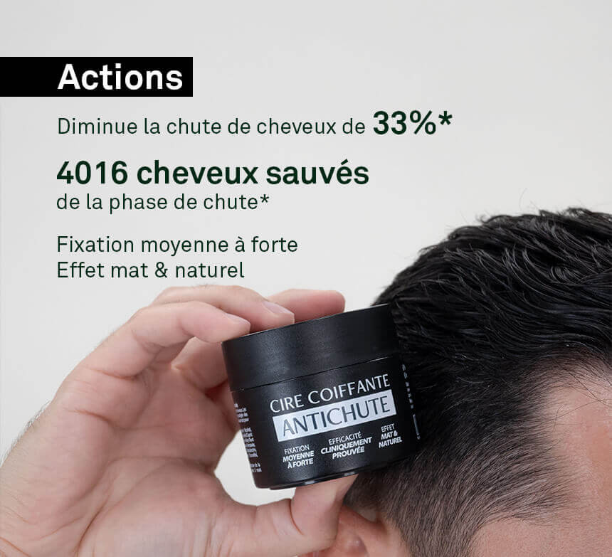 cera para el cabello