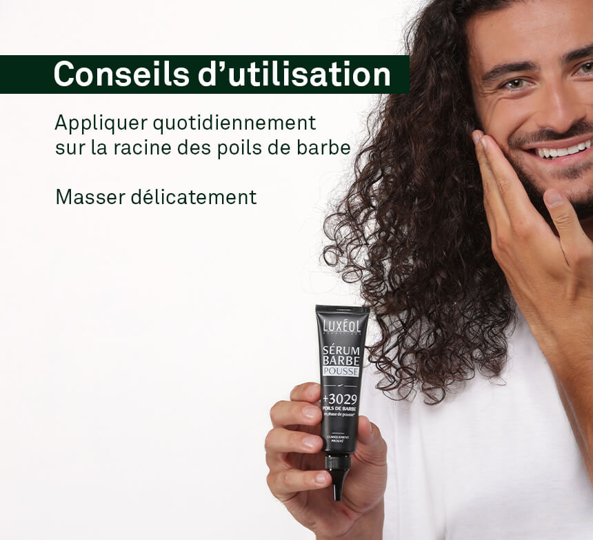 suero para el crecimiento de la barba